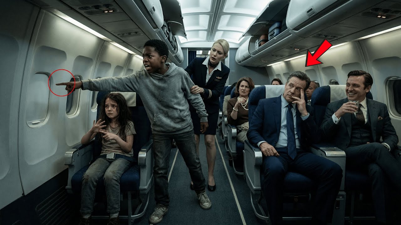 Mute Billionaire's Daughter Panics in Turbulence, Stewardess Gives Up, Black Boy Uses Sign Language