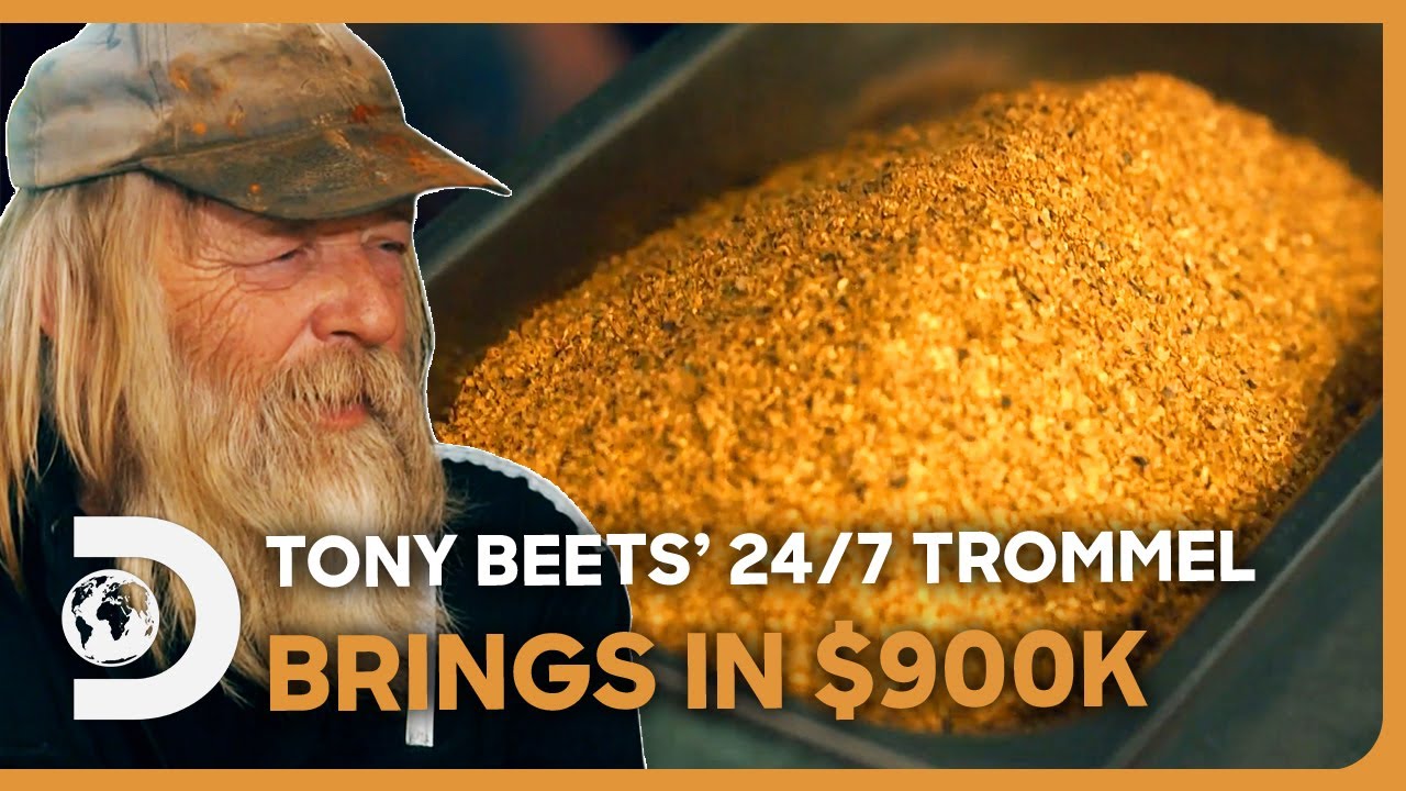 Tony Beets Pulls In $900,000 After Running His Trommel 24/7! | Gold Rush