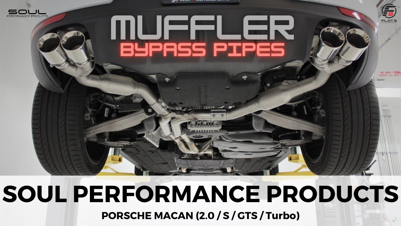 Porsche Macan – Soul Performance Resonated Muffler Bypass (Install & Sound Test)