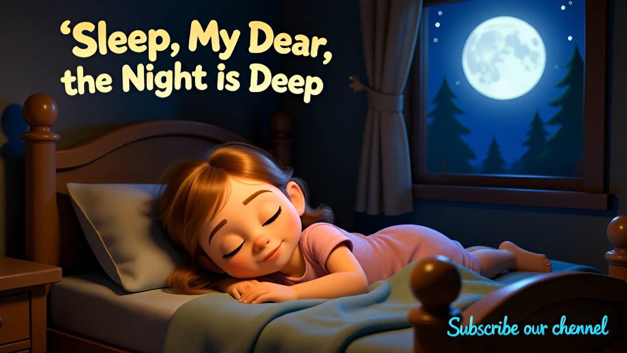 Lullaby For Babies To Go To Sleep 💤 Sleep, My Dear, the Night Is Deep