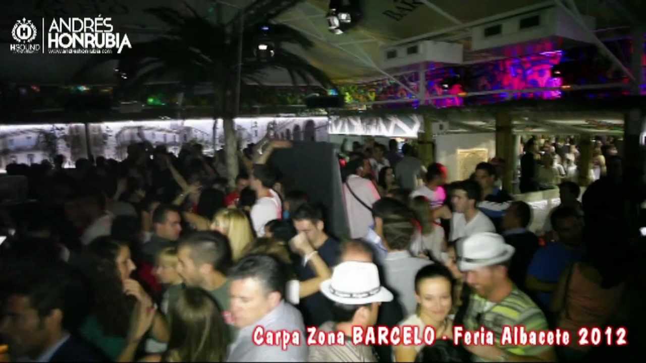 Andrés Honrubia en Carpa Barceló - Feria de Albatete 2012