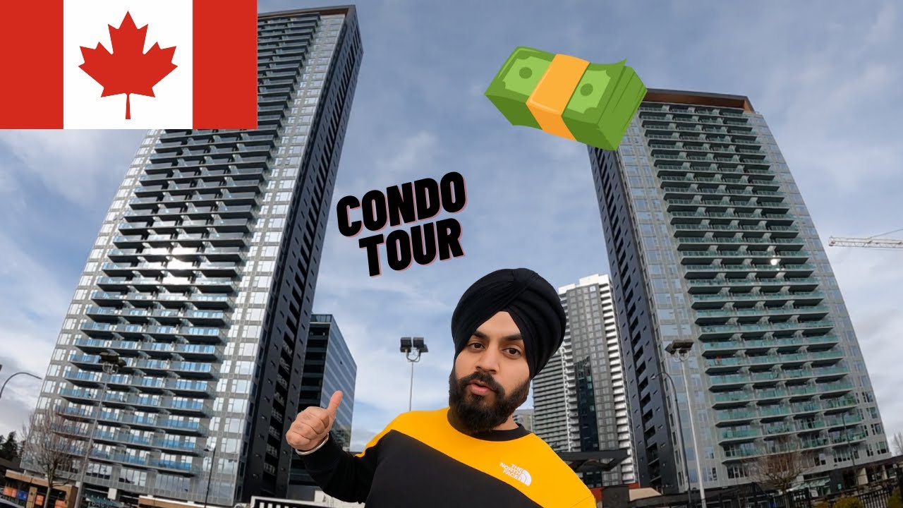 Apartment tour in Surrey, Canada | Rent, Total expenses | Gym, Party room and other Amenities