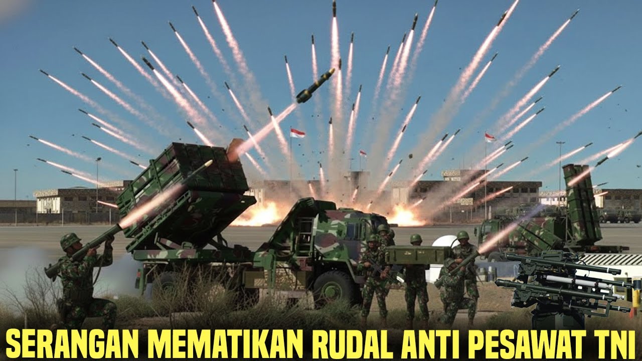 TERCEPAT DAN TERCANGGIH DI ASIA TENGGARA! Inilah deretan Rudan Anti Pesawat Andalan TNI 2025