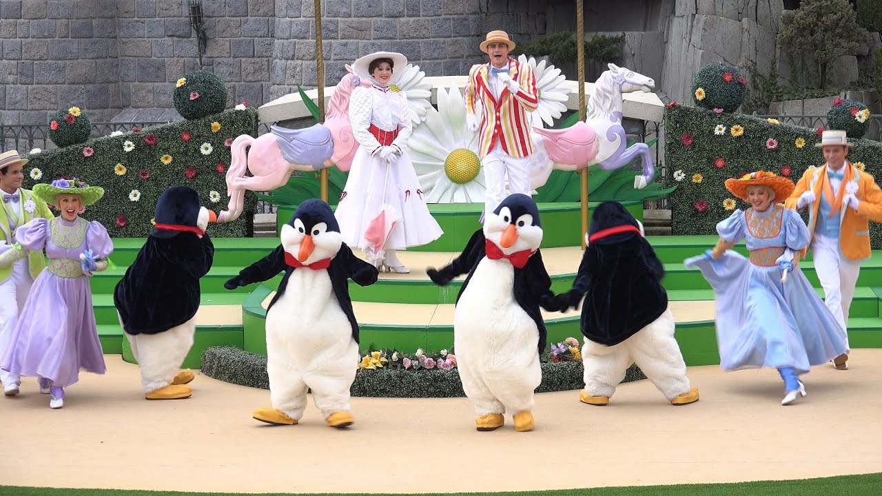 4K Welcome to Spring 2015 Disneyland Paris Mary Poppins