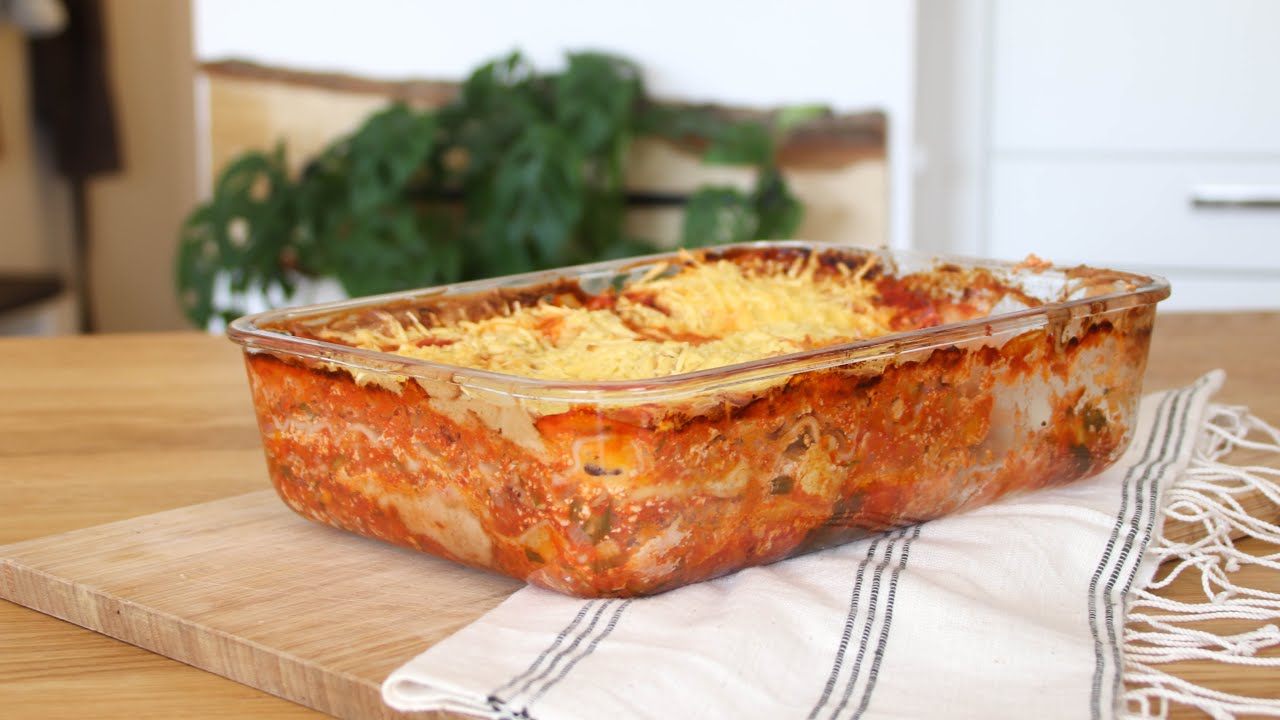 Beste vegane Lasagne | Einfaches Rezept