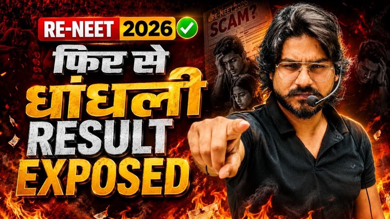 NEET Result SCAM Again? | What About Students' Future? 😭 Re-NEET Result EXPOSED 🤯 #neet #scam #ed...