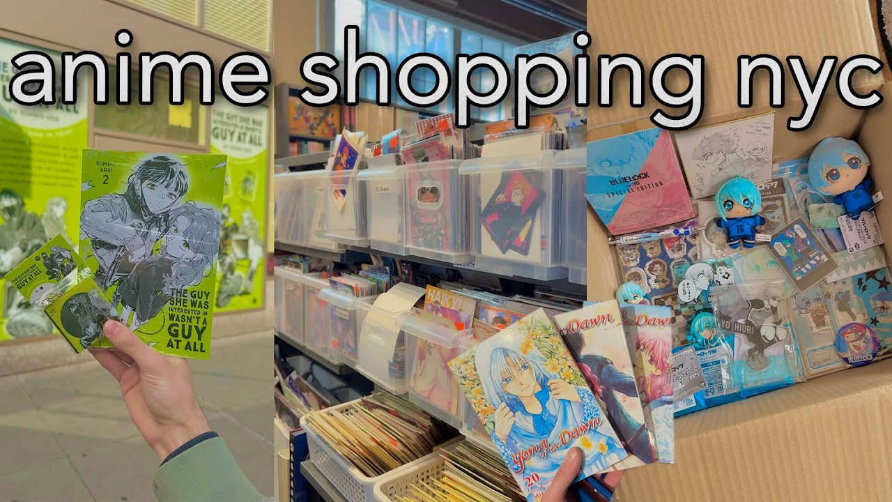 anime shopping nyc: kinokuniya & bookoff 📚