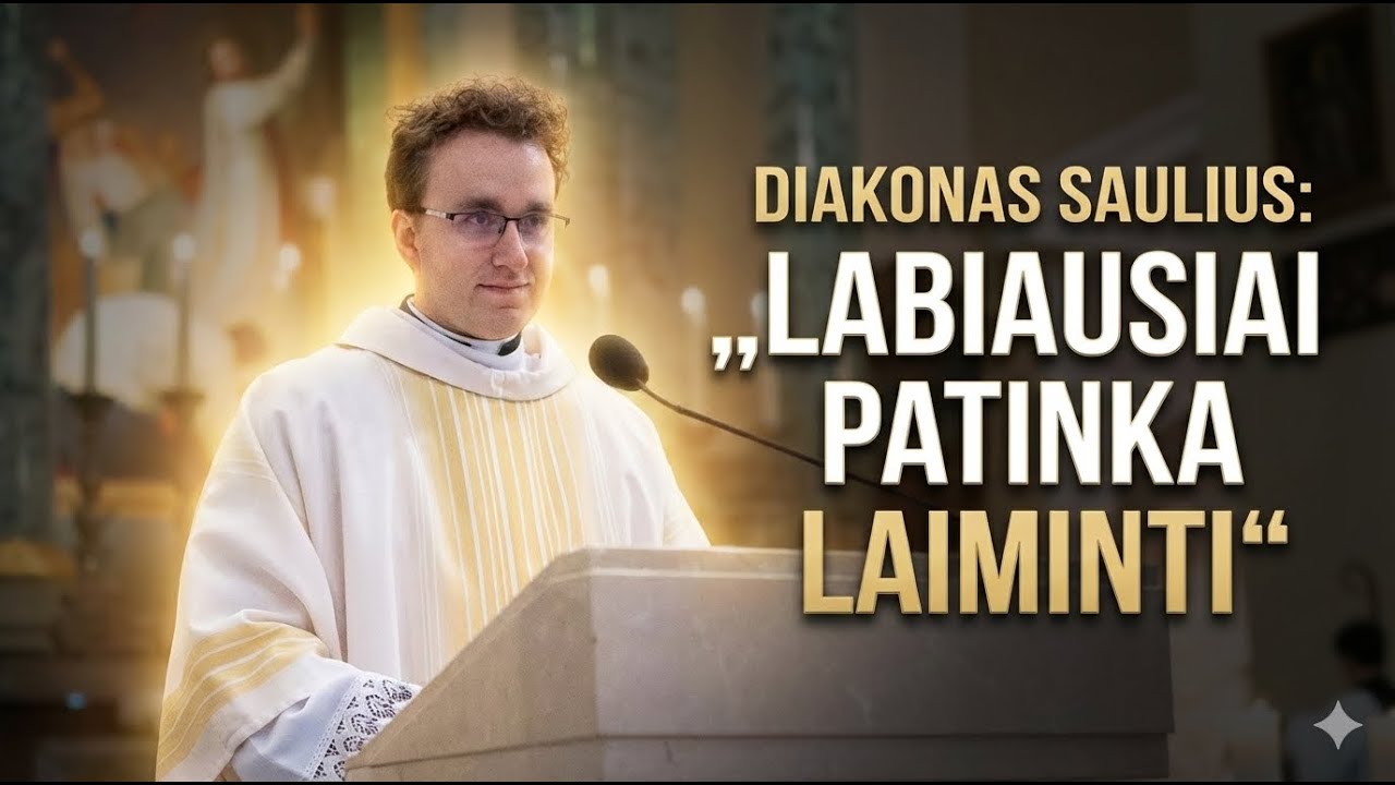 I&scaron; mokyklos suolo tiesiai į kunigų seminariją. Diakonas Saulius Skomantas | Vertybių kompasas