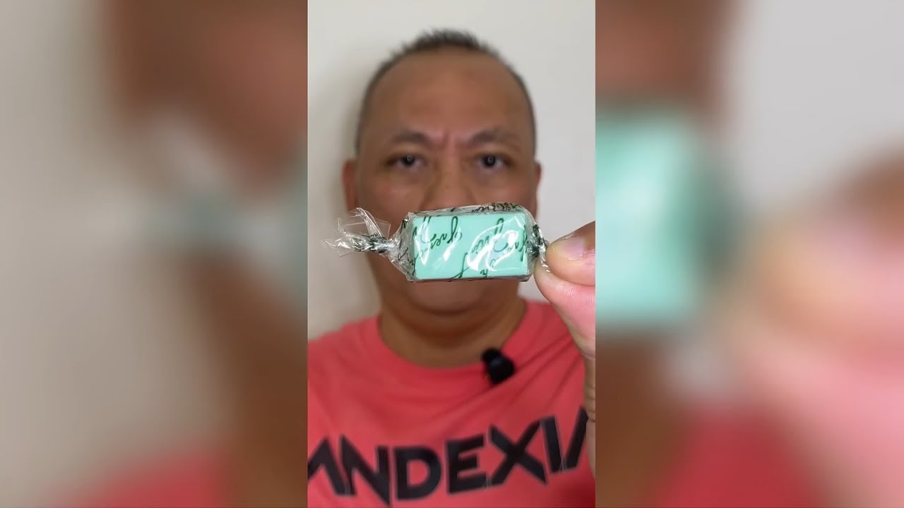 👂ASMR CERRETA FRENCH MINT CHOCOLATE CANDY EATING SOUNDS👂ORIGINAL LENGTH👂
