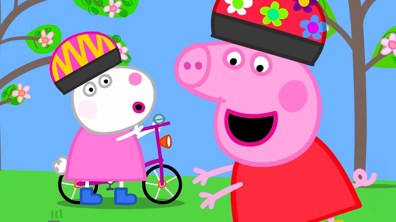 Peppas unsichtbares Fahrrad | Peppa-Wutz Volle Episoden |
