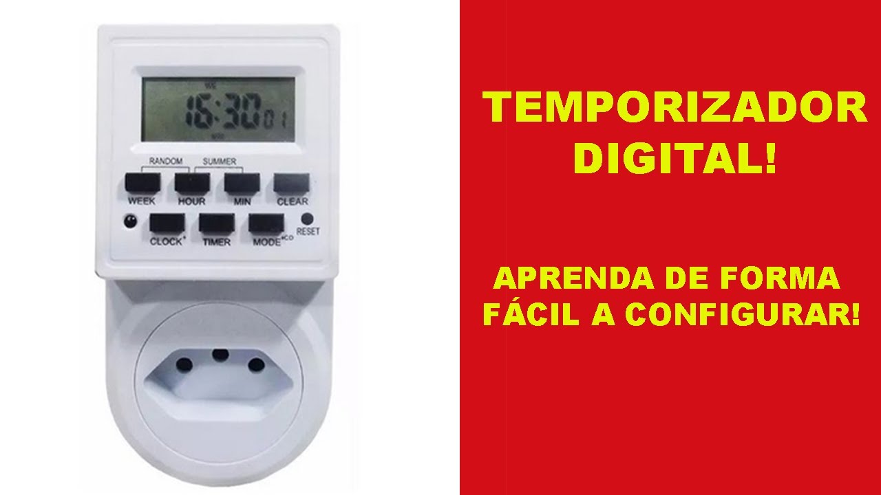 Configurando Timer Temporizador Digital - Fácil...!