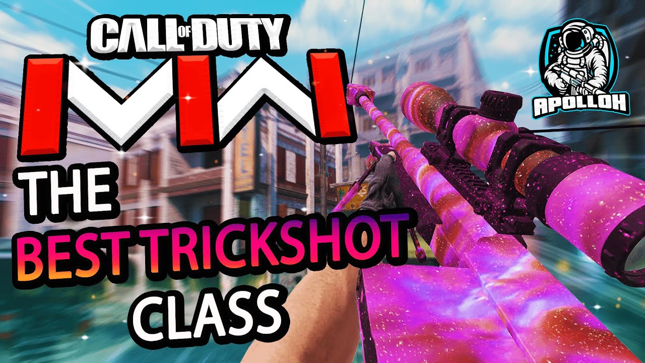 THE BEST CLASS SETUP ON MW3! | MW3 TRICKSHOTTING