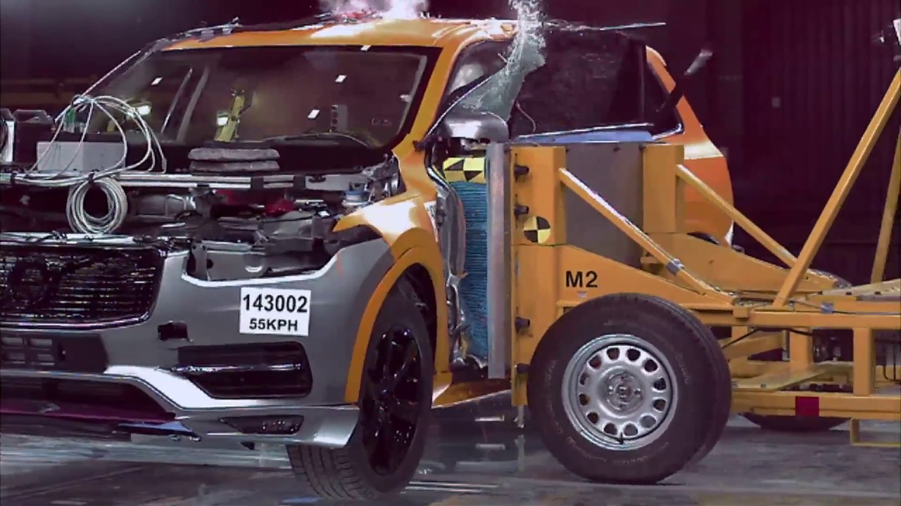 Volvo XC90 safety features and crash tests (video by Volvo)