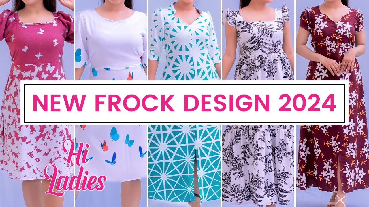 New frock design 2024 😍😍 | latest frock design ideas | nawathama gaum | aluth gaum mosthara