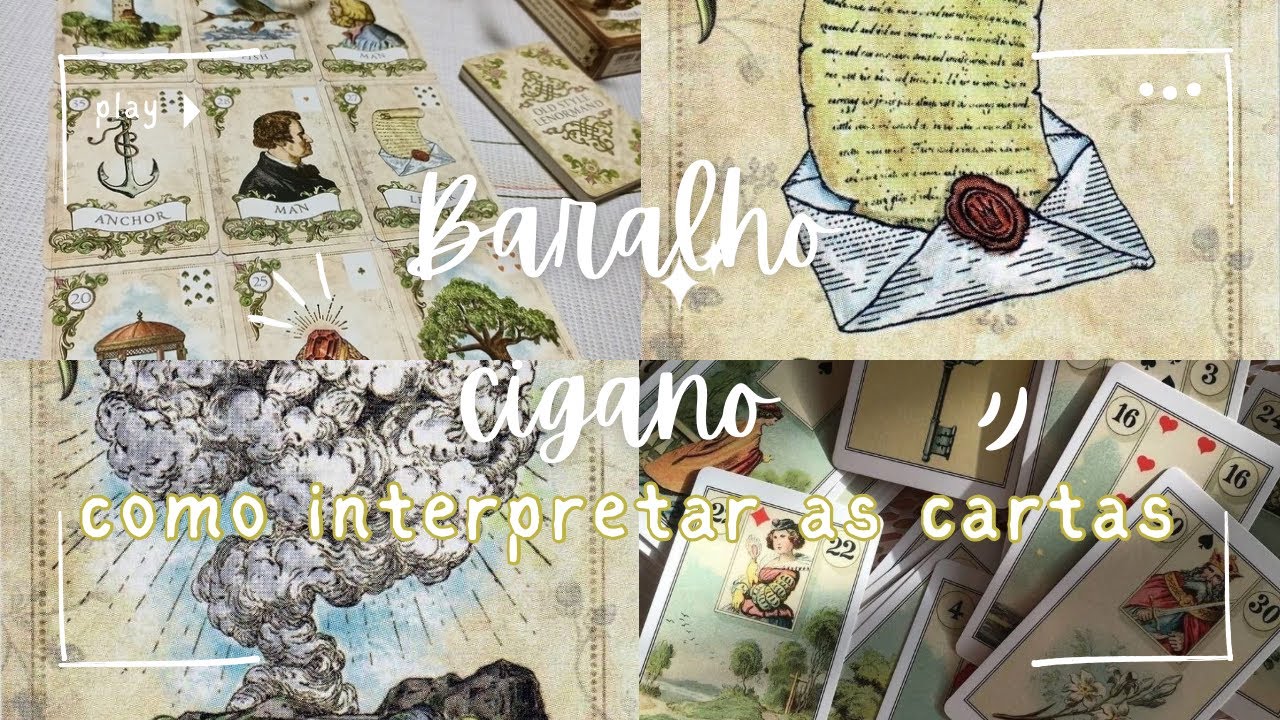como INTERPRETAR as cartas do BARALHO CIGANO 