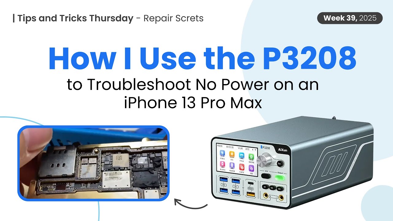 Как использовать P3208 для устранения неполадок с питанием на iPhone 13 Pro Max