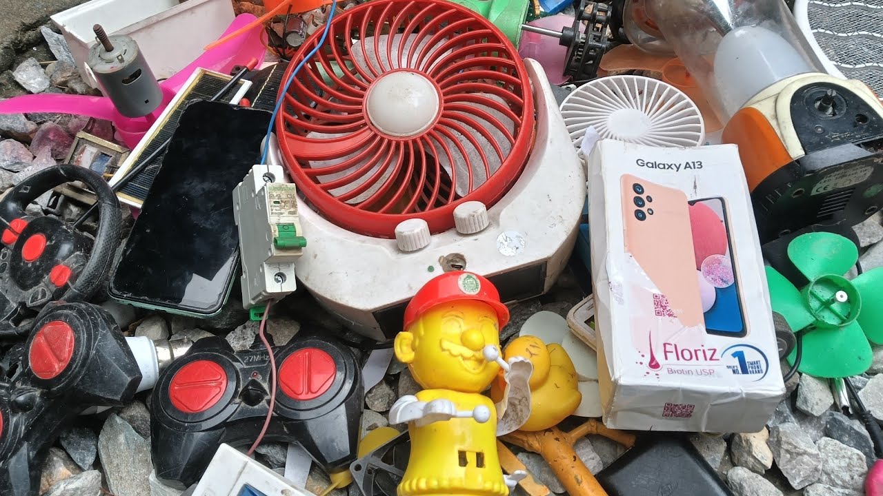 DIY Amazing Inventions Breaking And Opening Toys And Dc Motor Fan repair📱📠🤖🛠 | Abir Maker