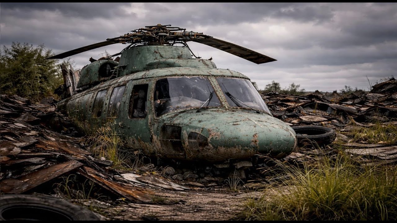#restoration #helicopter  “Forgotten US Army Helicopter | Rusted & Abandoned for Years” #automobile