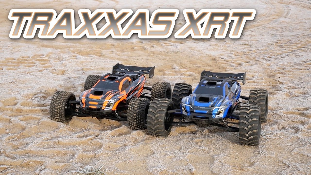 Traxxas XRT Cold Bash in the Gravel Pit [German]