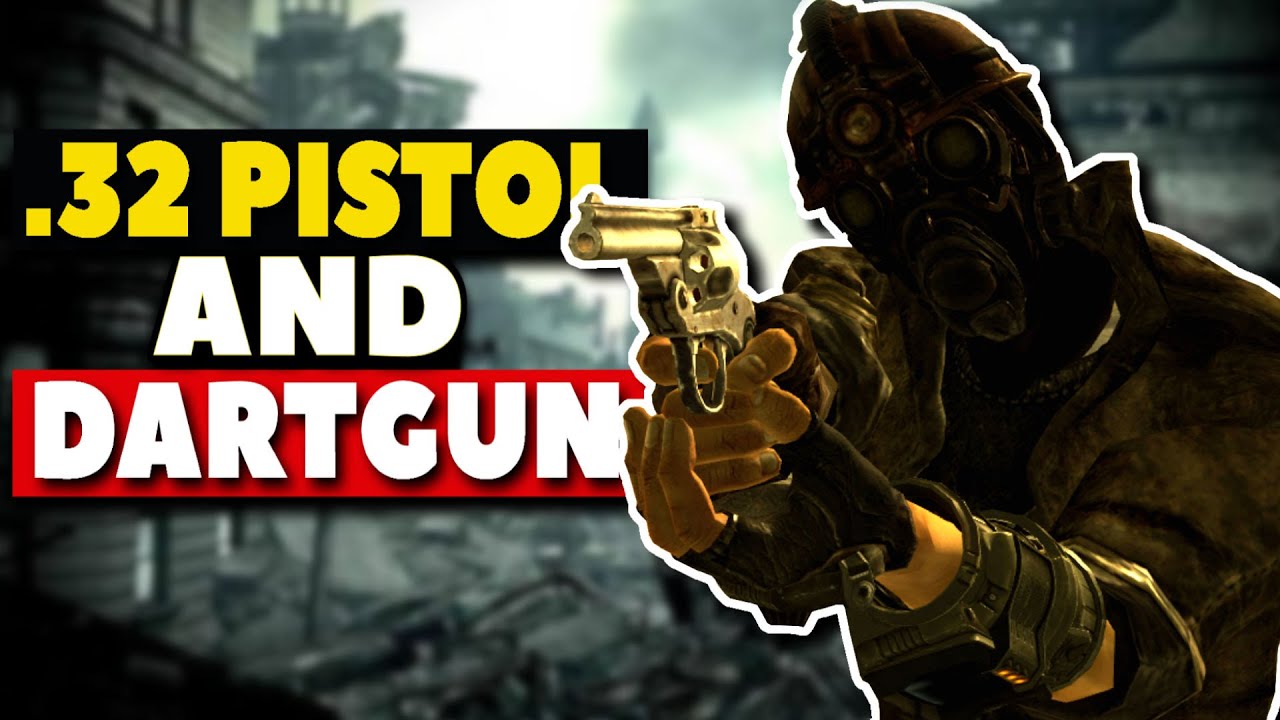 Насколько хороши револьвер 32-го калибра и дротиков в Fallout 3?