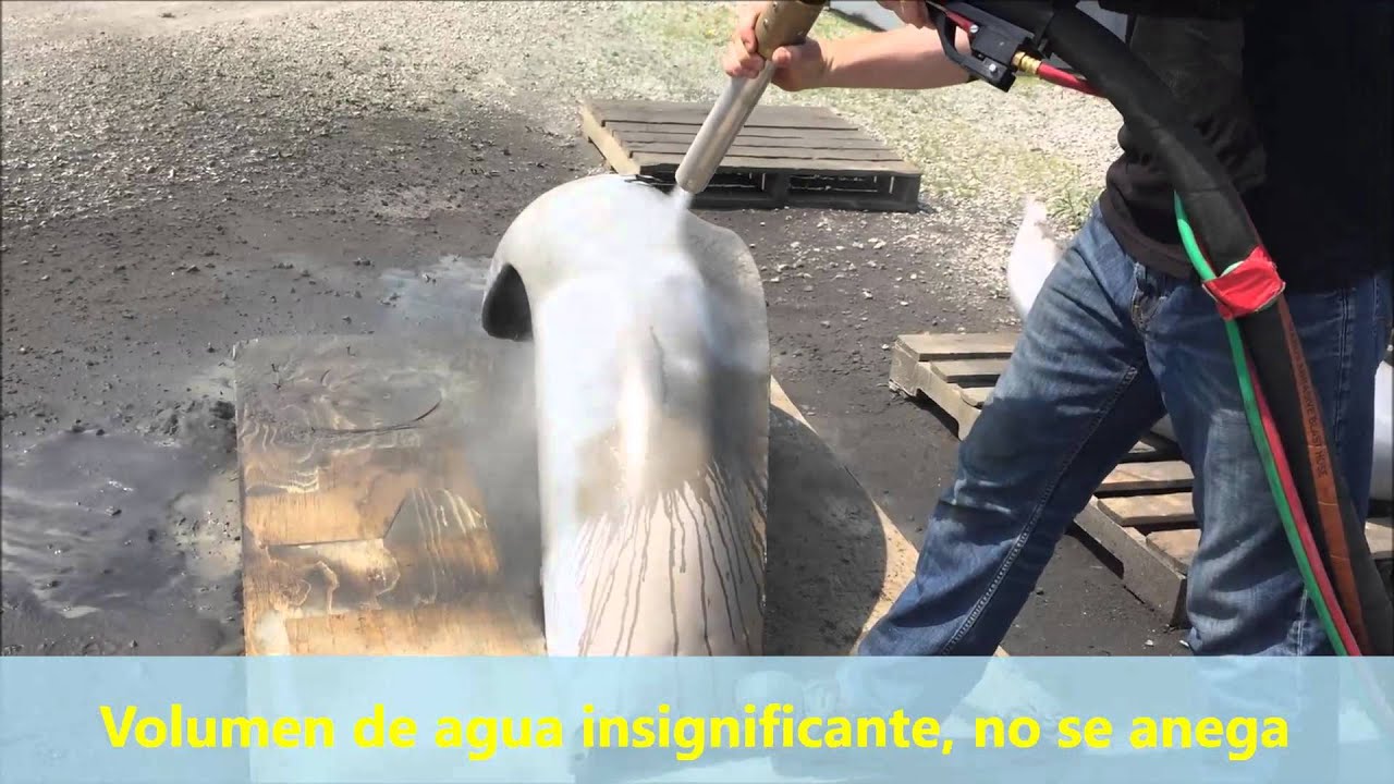 Geo-Blaster Equipo Wet / Vapor Blasting y Aplicaciones