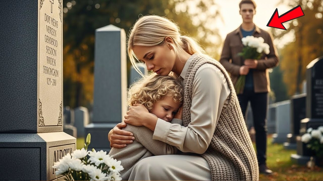“That’s My Wife’s Grave,” The Millionaire Said When He Saw A Poor Young Woman Crying Beside It...