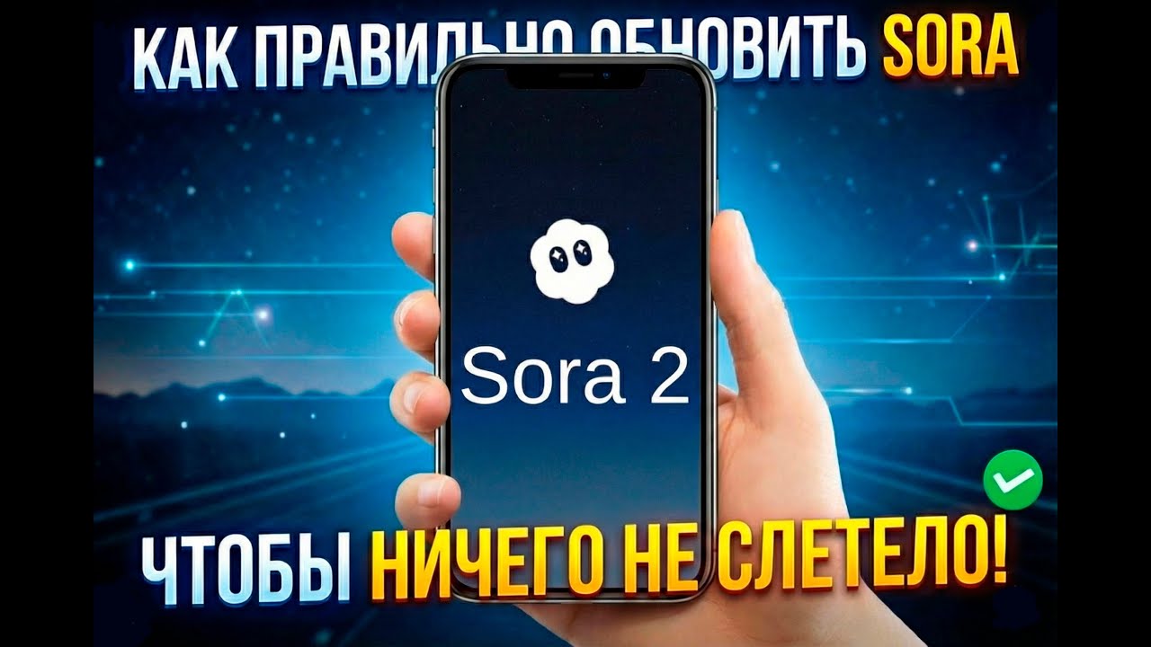 Как правильно обновить SORA, что бы ничего не слетело