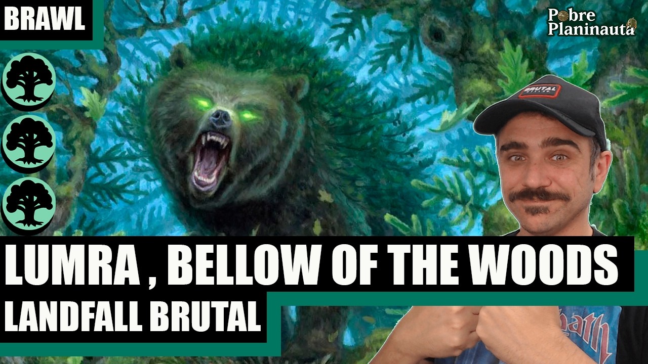 VERDE É FORTE DEMAIS NO BRAWL - Lumra, Bellow of The Woods - MTG Arena Brawl