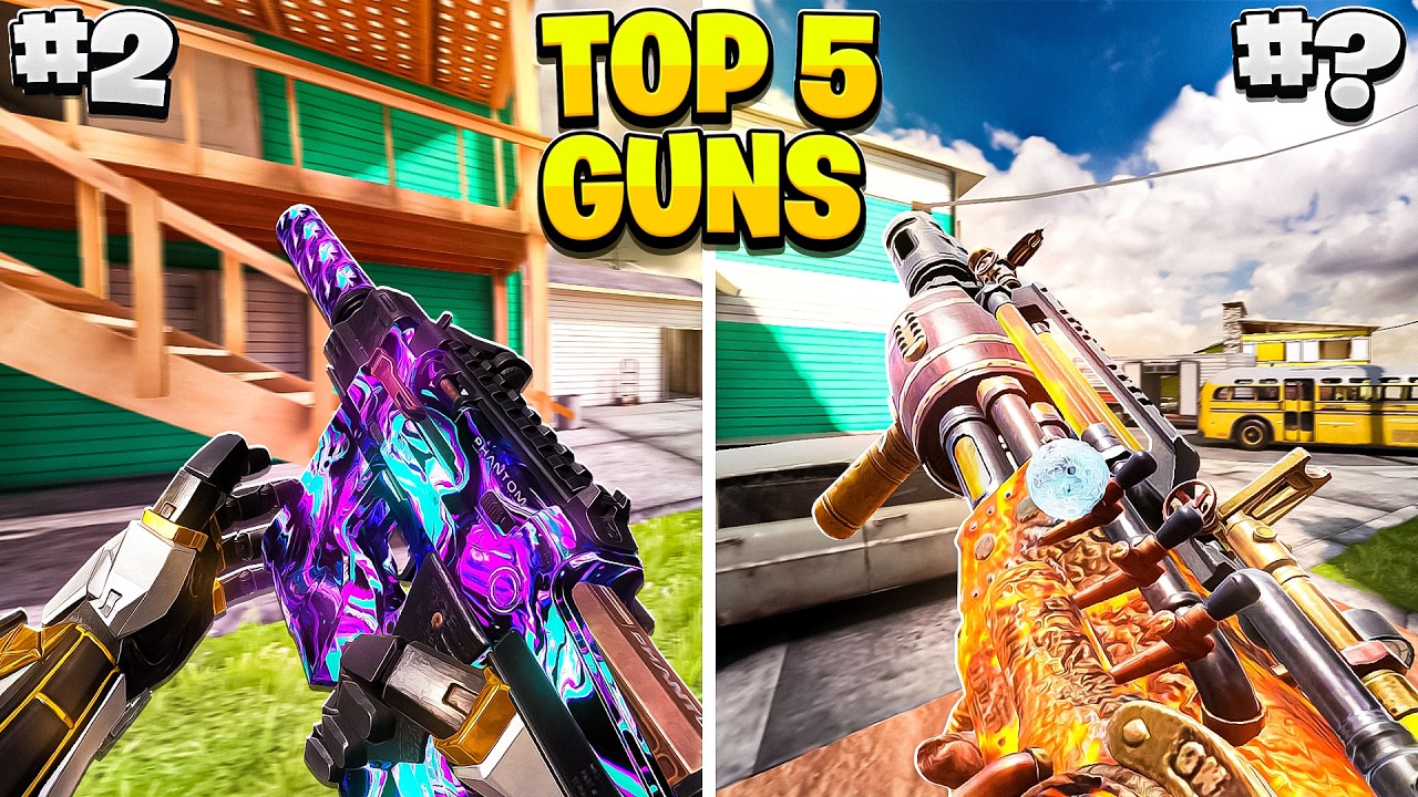 Топ-5 лучших пушек в 6-м сезоне COD Mobile! (2026)