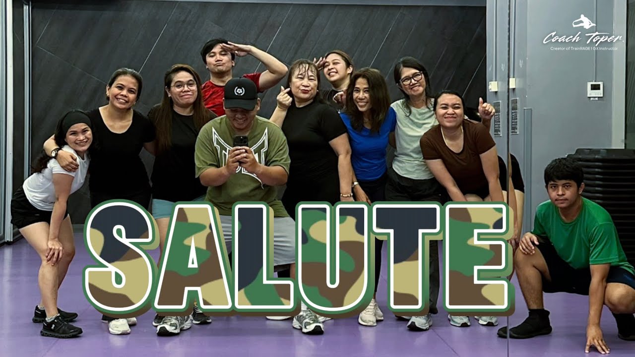 Salute - Sped Up Dance Fitness by Coach Toper