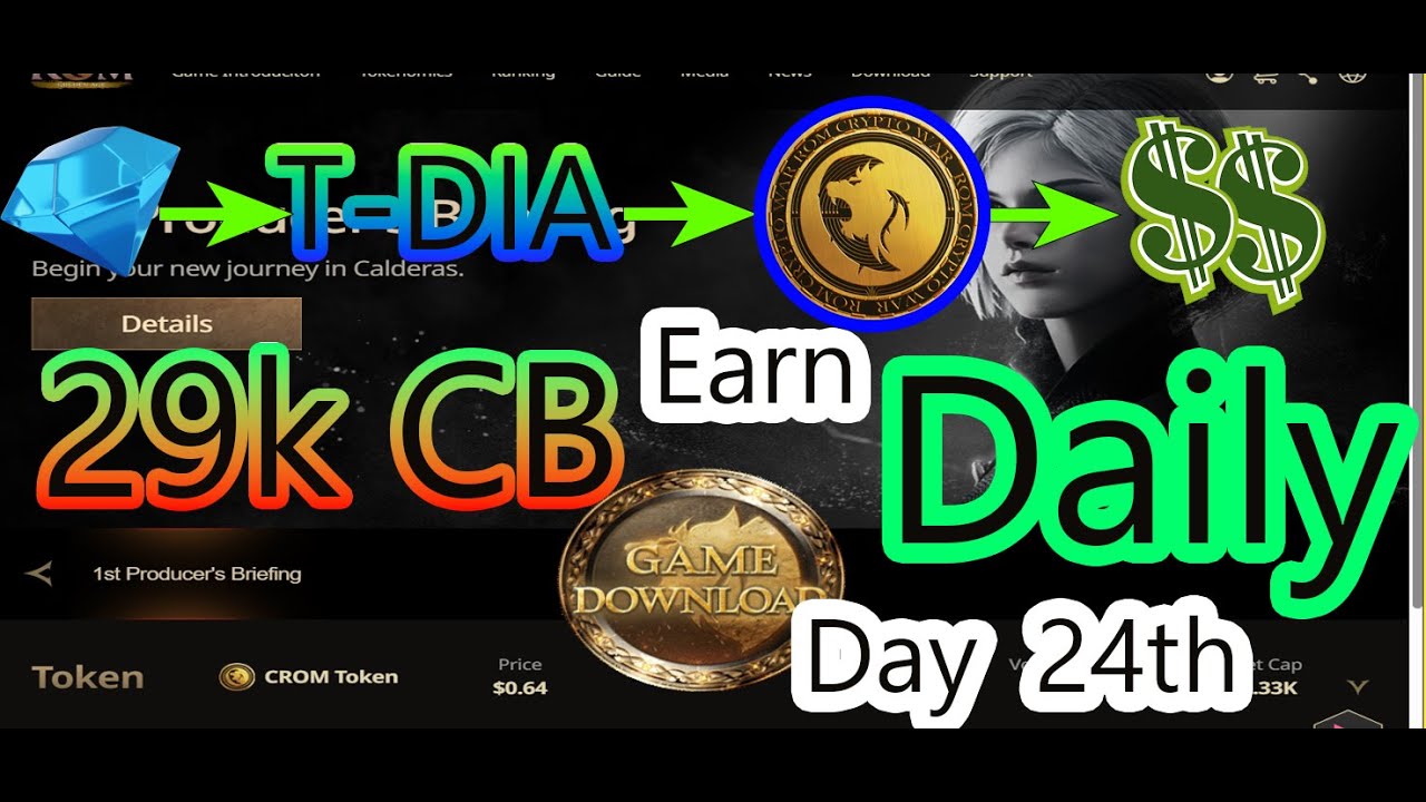 ROM: Golden Age 24th day , Start Earn from Game Daily