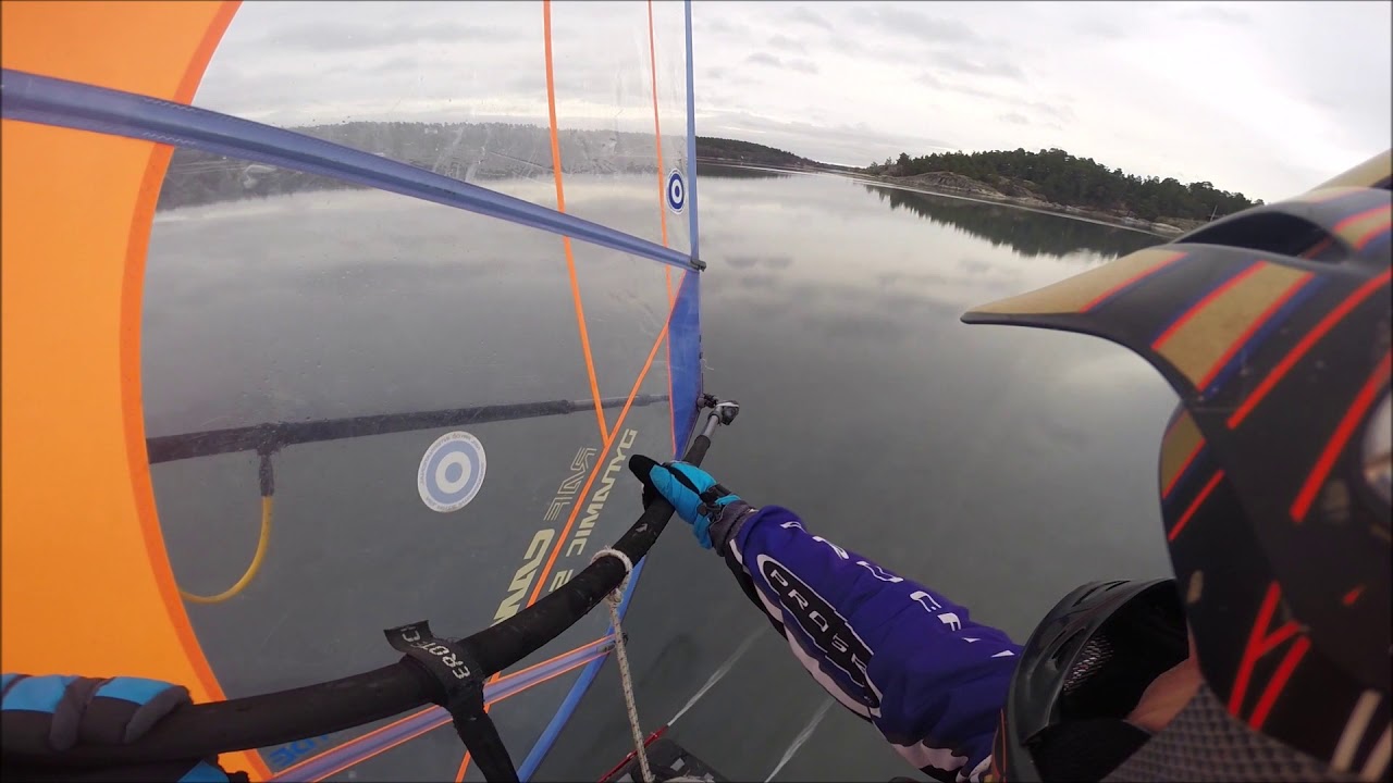 Ice Windsurfing Baggen 2016-01-29