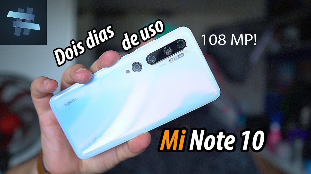 DOIS DIAS DE USO com o MI NOTE 10!