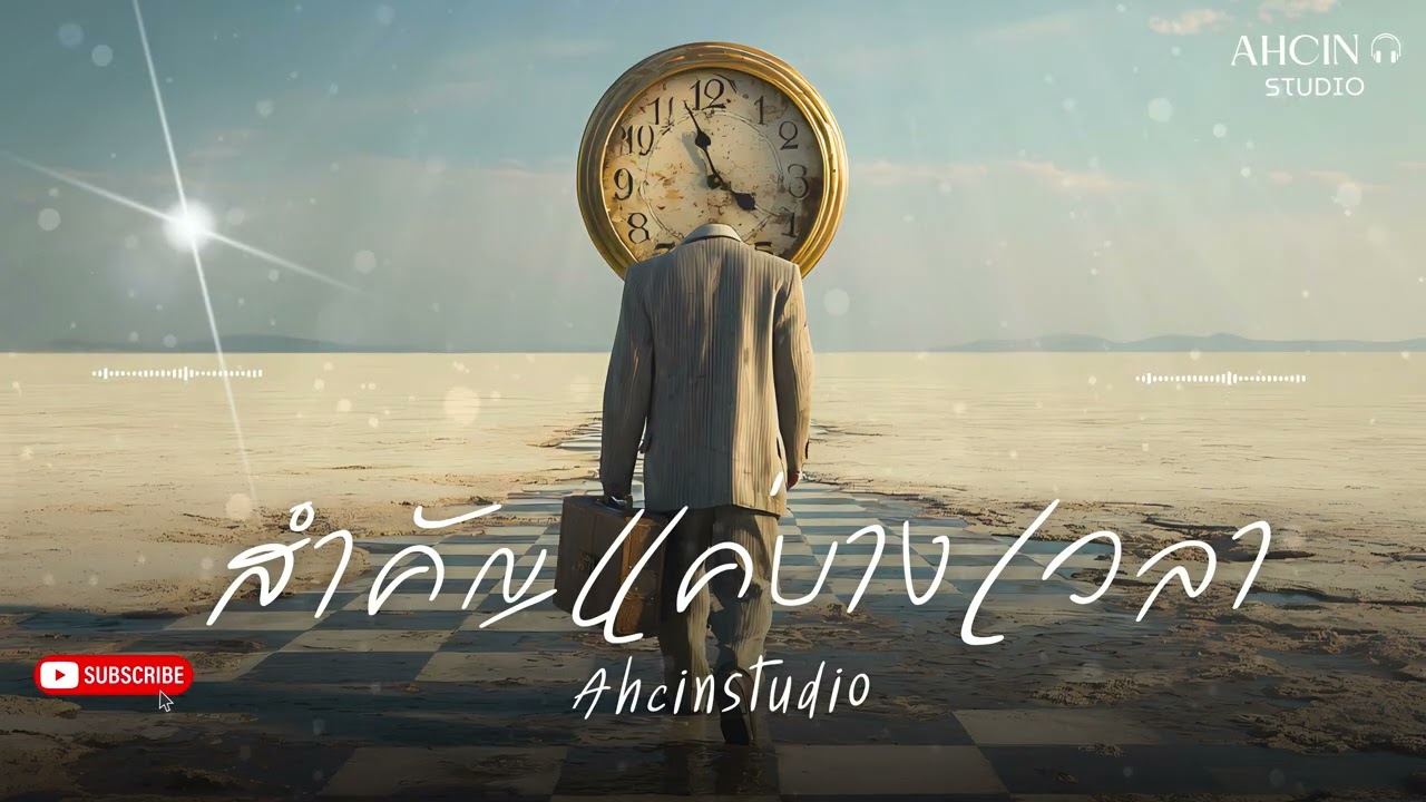 สำคัญแค่บางเวลา - Ahcin Studio (Official Audio)