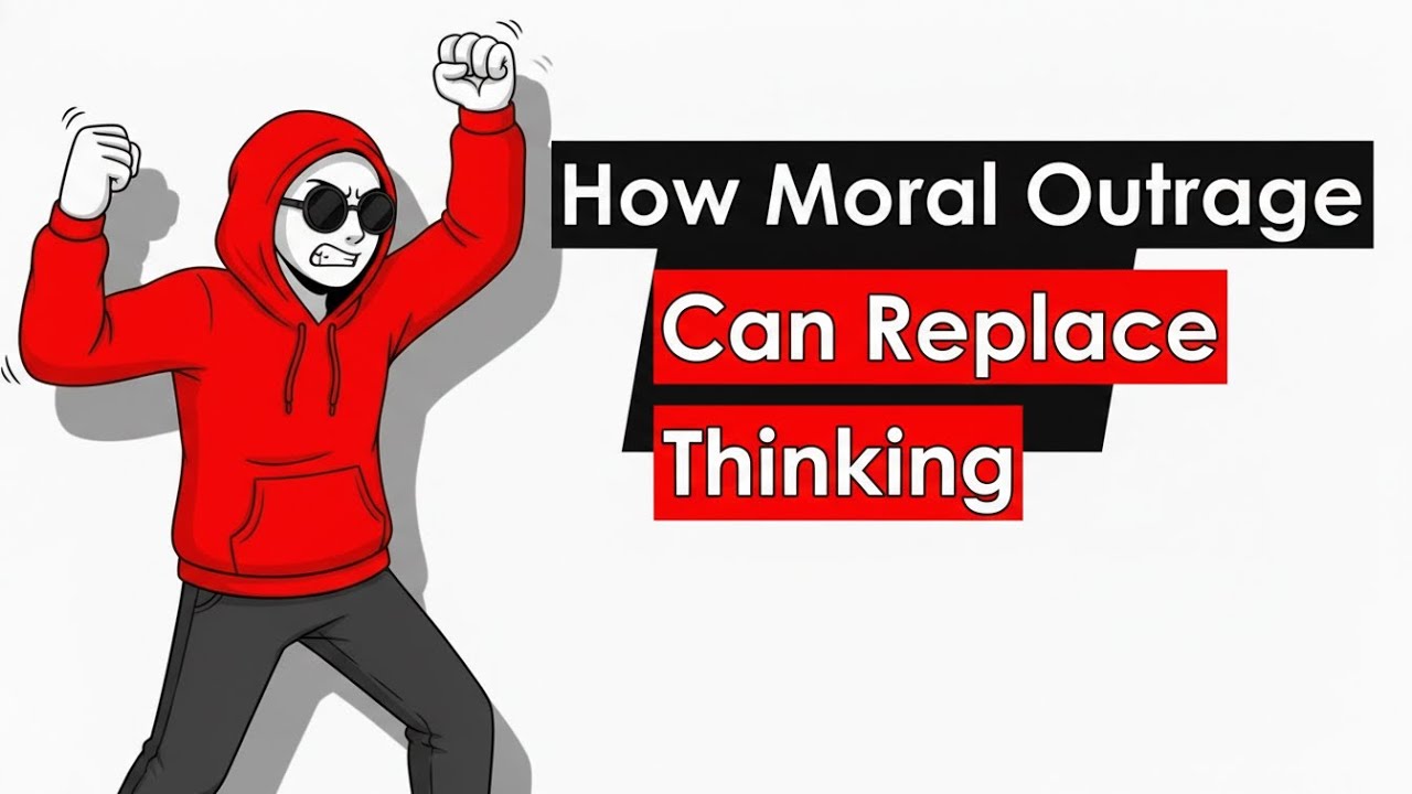 How Moral Outrage Can Replace Thinking