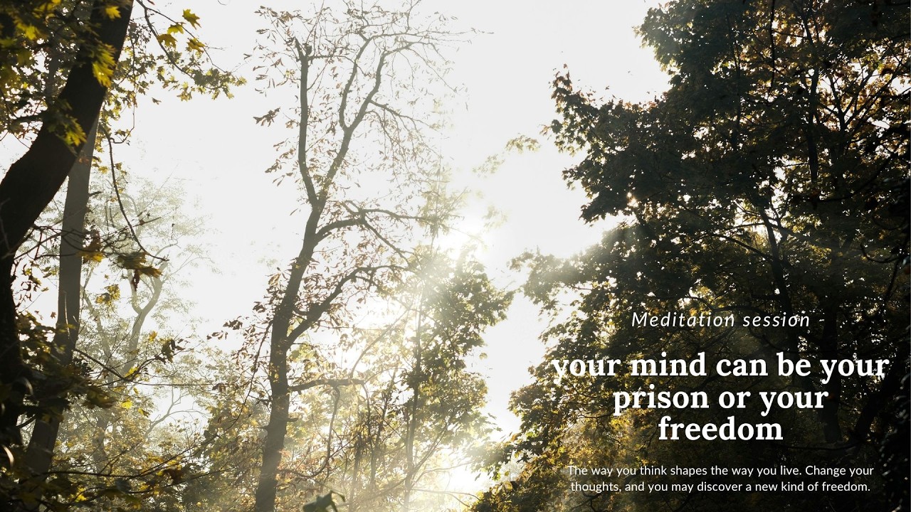 your mind can be your prison or your freedom