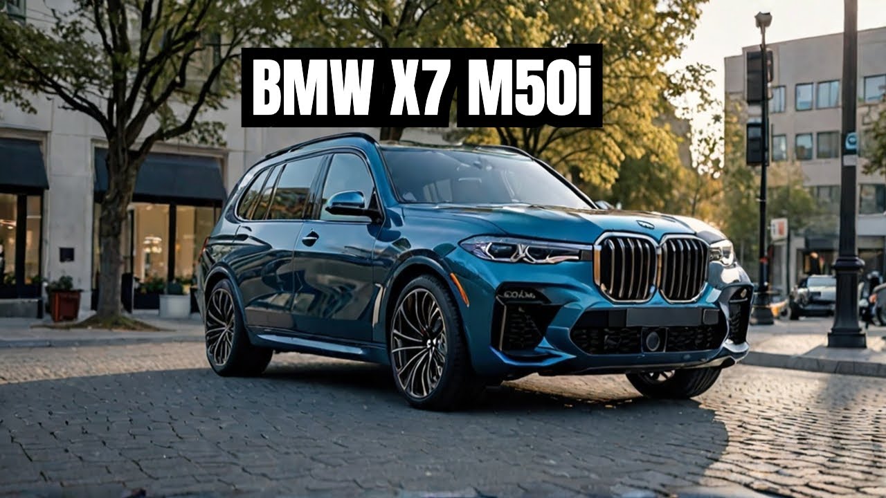 BMW X7 M50i SUV 2020 -2024 Interior Exterior Walk-around 4K