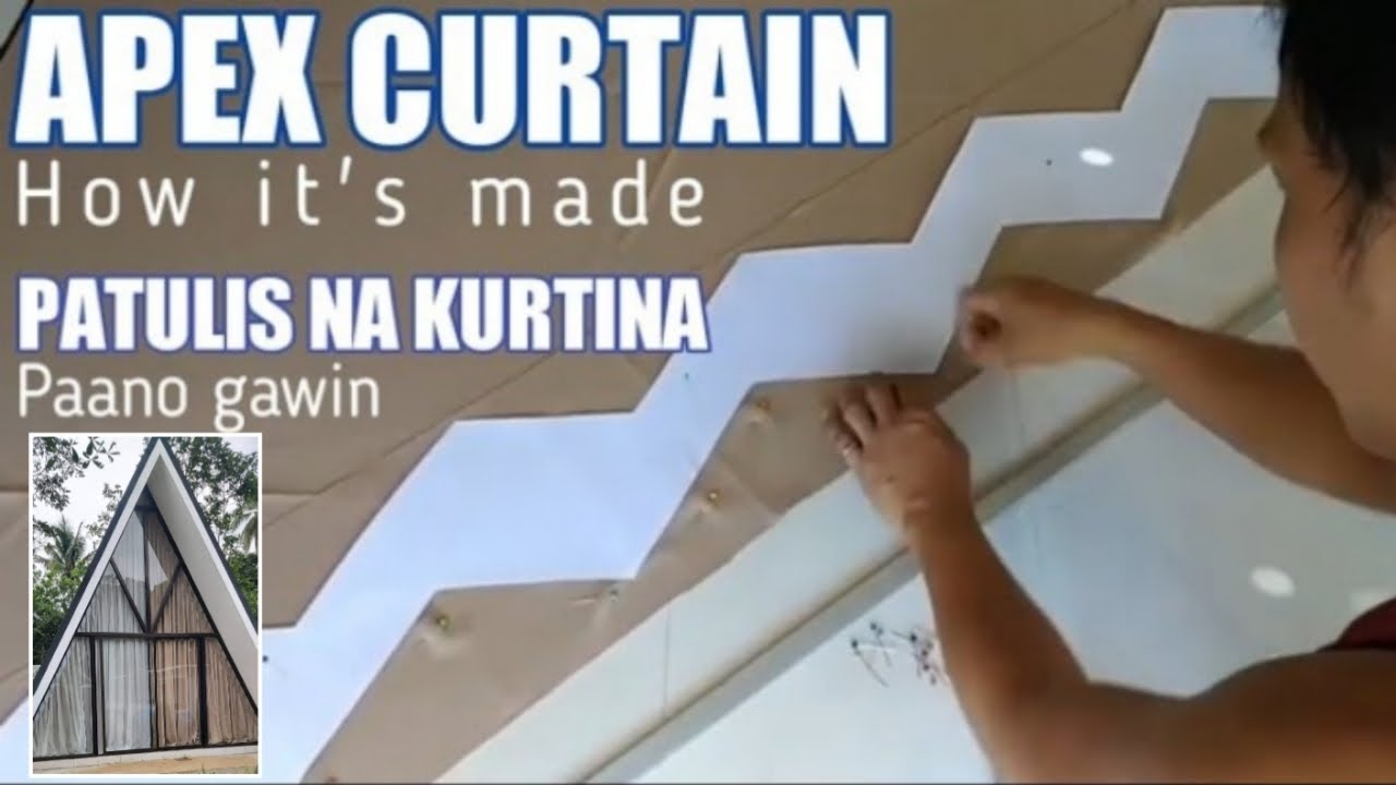 Turning Awkward Windows Into Stunning Features - Apex Curtain DIY 
