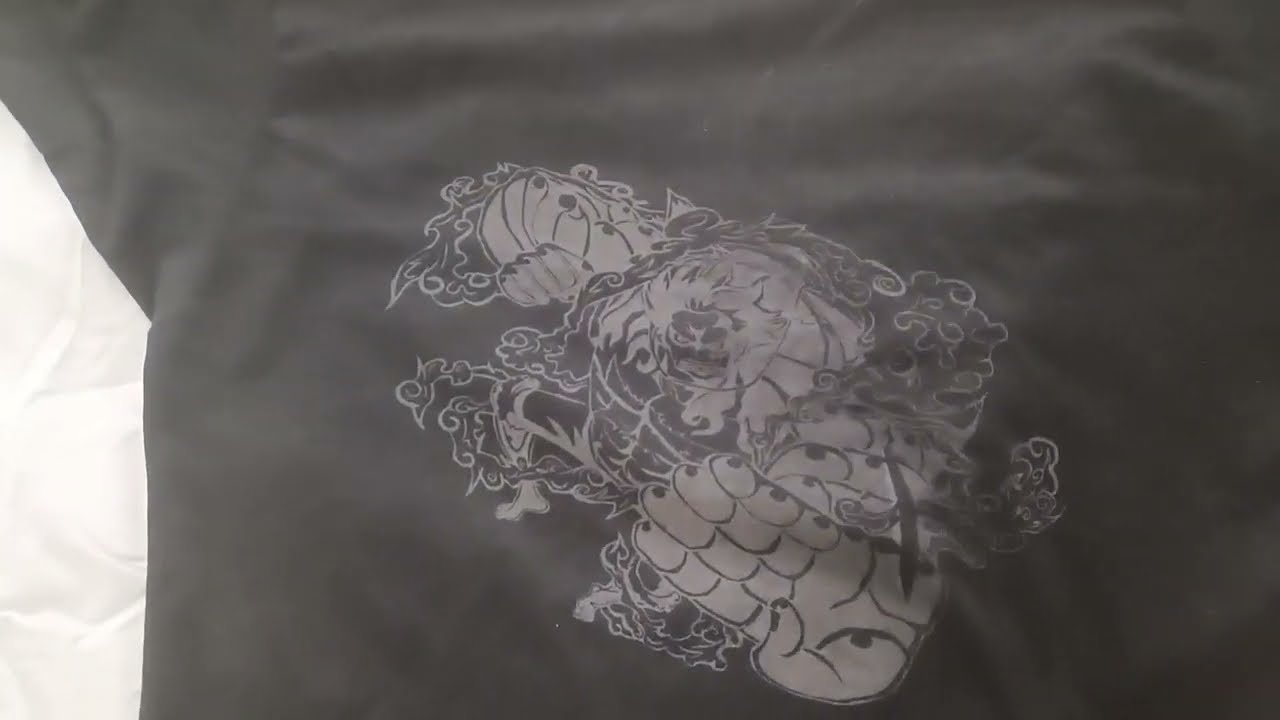 Gravure laser teeshirt