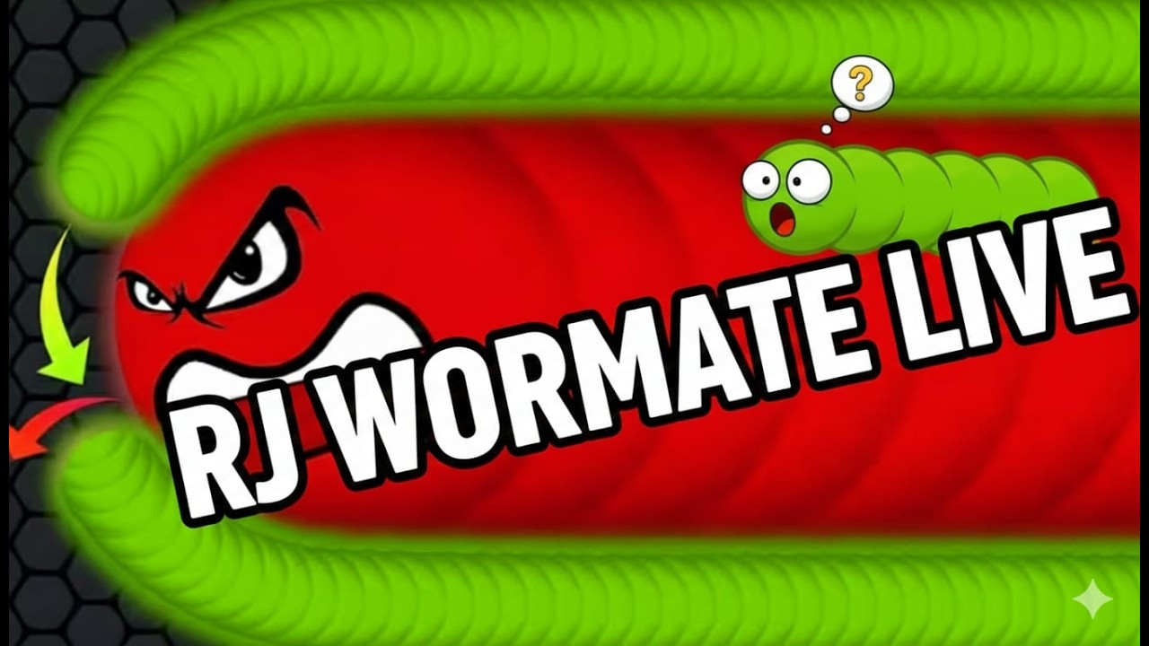 🔴 LIVE: Gaming with RJ WORMATE LIVE | Chill Vibes Only 🎧 #live #verticallive #wormateio #shortsfeed