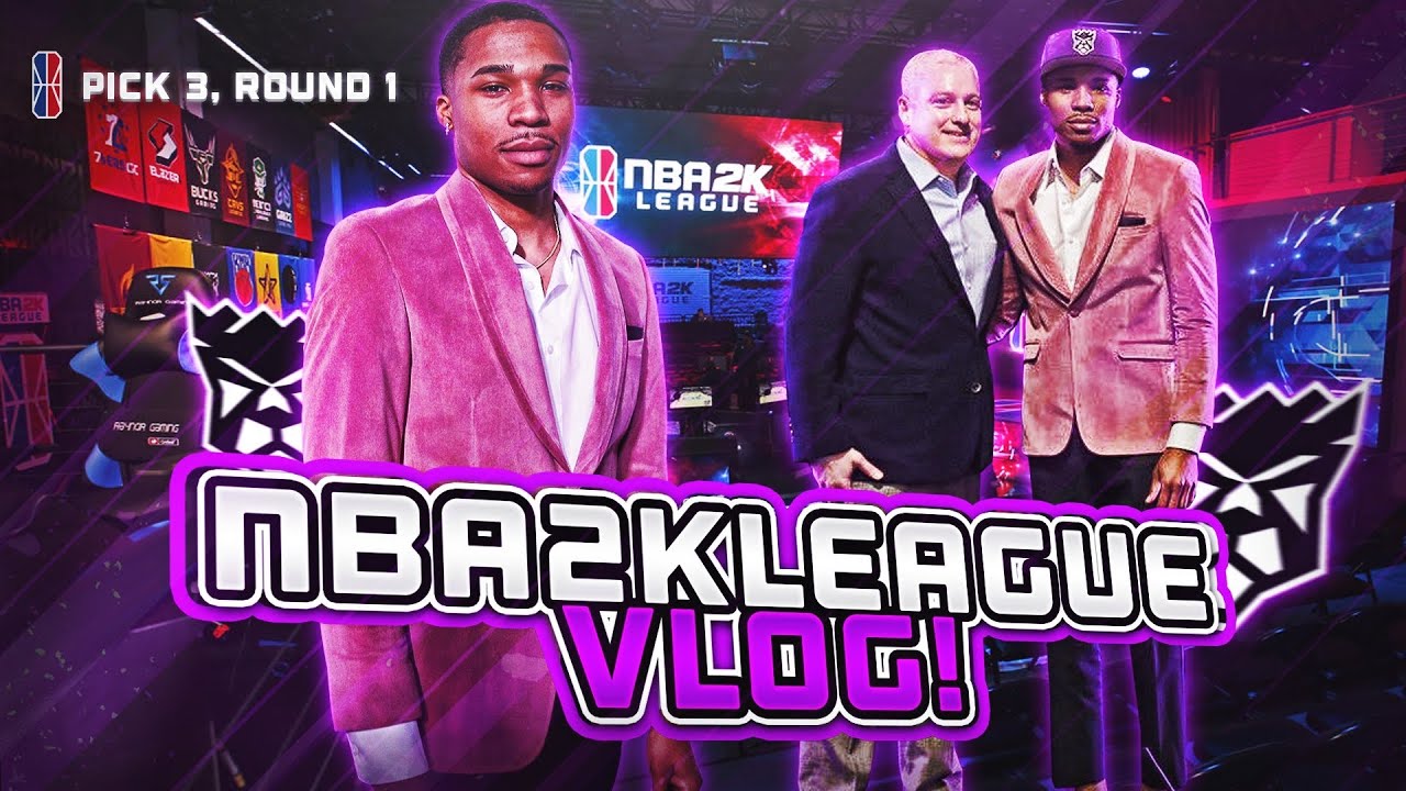 I GOT DRAFTED #3 OVERALL IN THE NBA 2K LEAGUE DRAFT