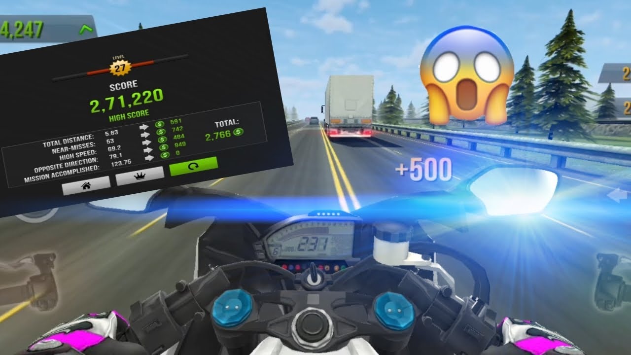TRAFFIC RIDER - Dangerous (Speed and Wheeling riding )