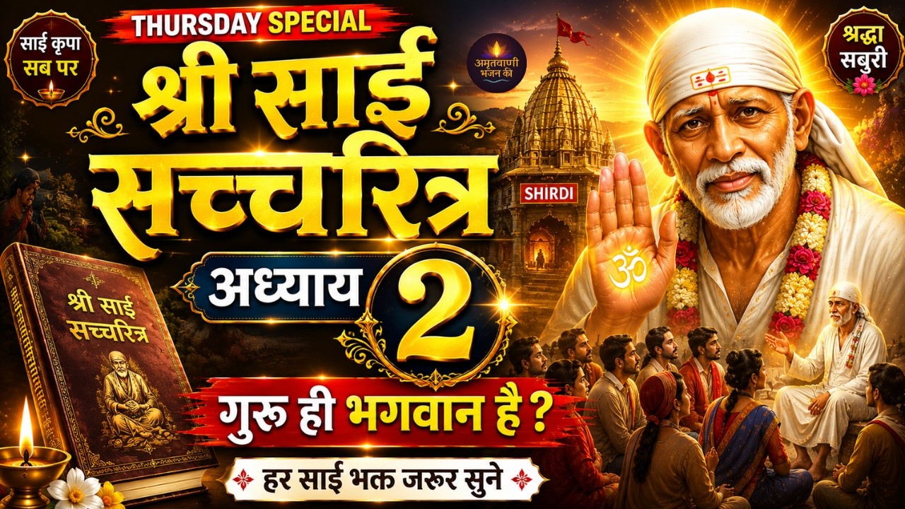 चमत्कार और श्रद्धा शिरडी साईं बाबा के चमत्कार| श्री साईं सच्चरित्र की एक अद्भुत कहानी chapter 2 sai