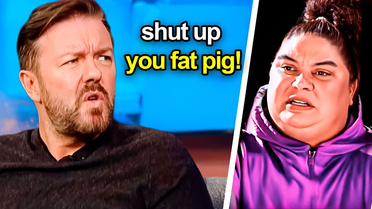 Ricky Gervais DESTROYING Fat People By Saying This!