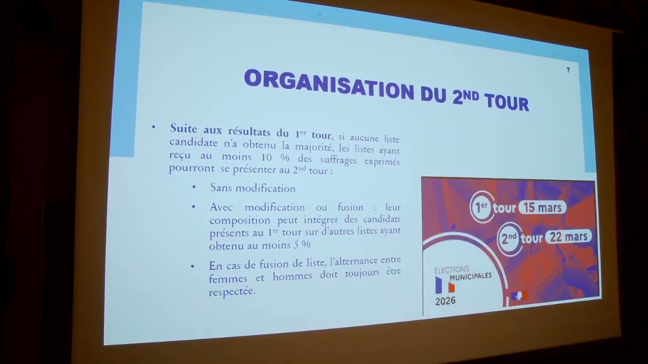 Élections municipales,  changement mode de scrutin