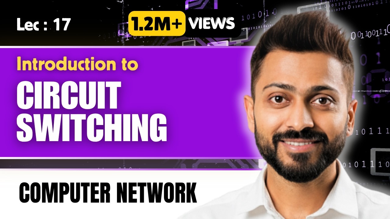 Lec-16: What is Circuit Switching in Computer Networks in Hindi
