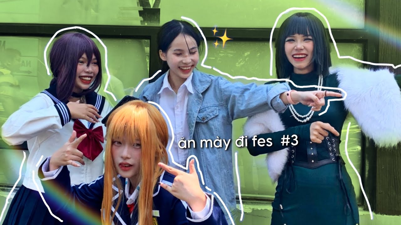 vlog dắt anh em đi fes chơi