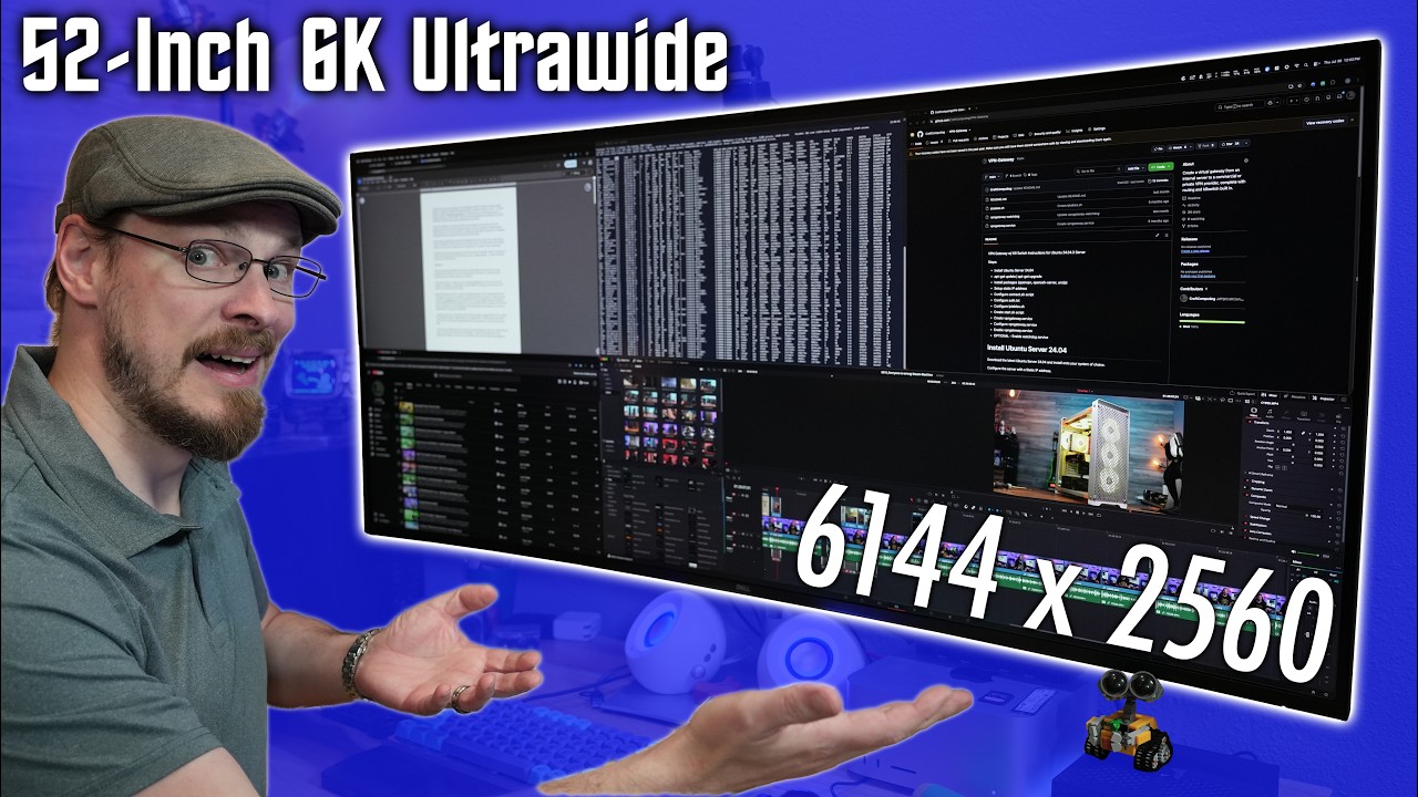I'll Never Use Multiple Monitors Again - Dell 6K 120Hz Ultrawide U5226KW