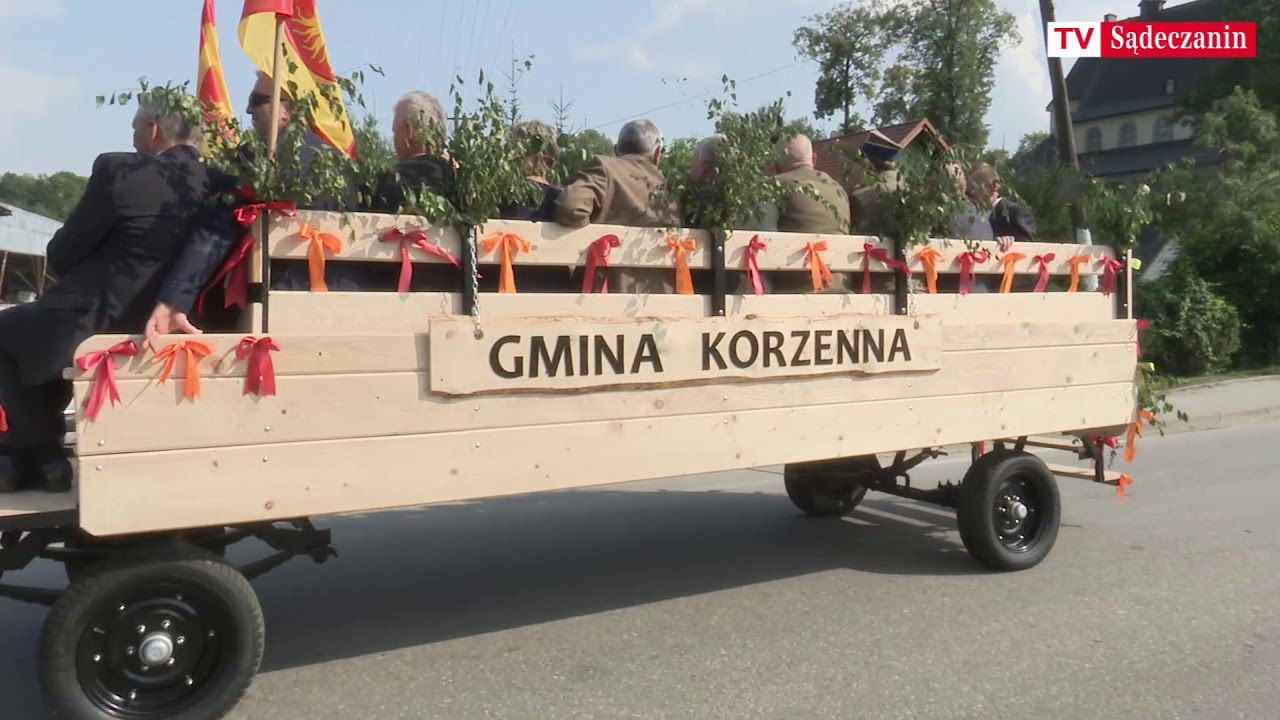 Jadą wozy malowane, dożynkowe wieńce wiozą