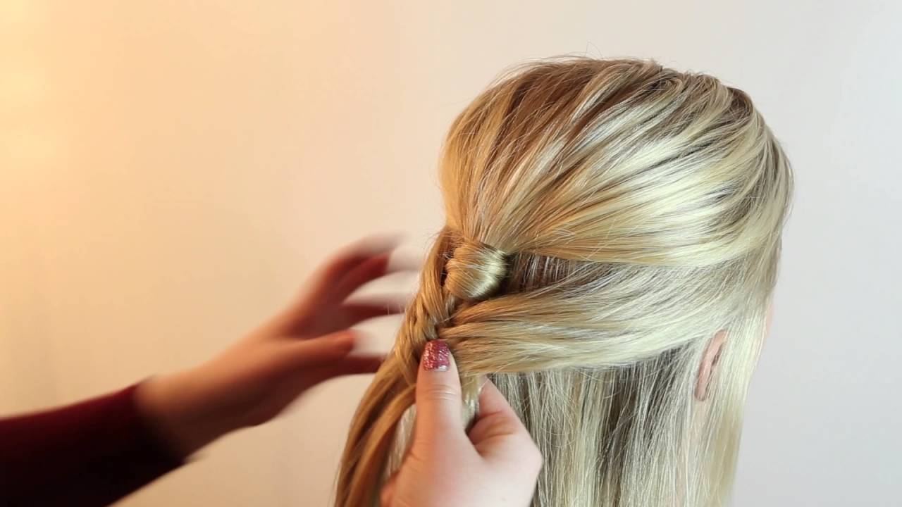 Half Up Fishtail